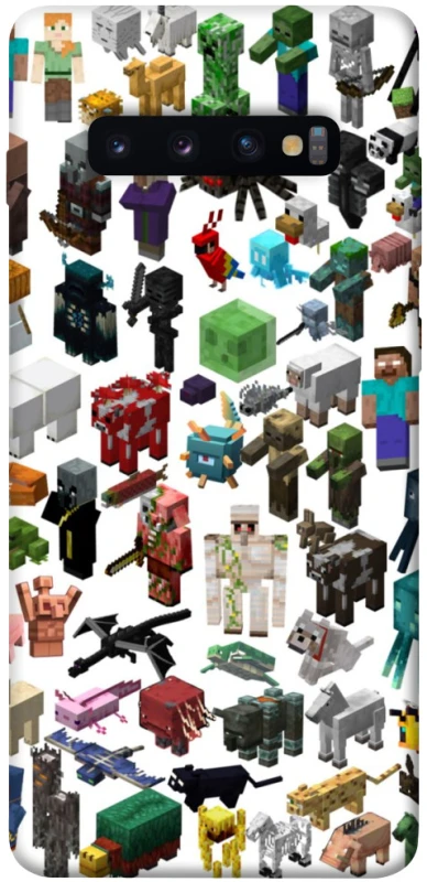 Чохол на Samsung Galaxy S10+ Minecraft v4 фото 1 з 1