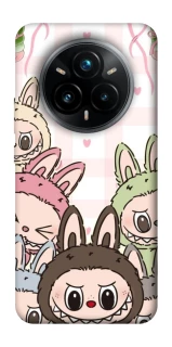 Чохол на Realme 14 Pro+ All Labubu 2 фото 1 з 1