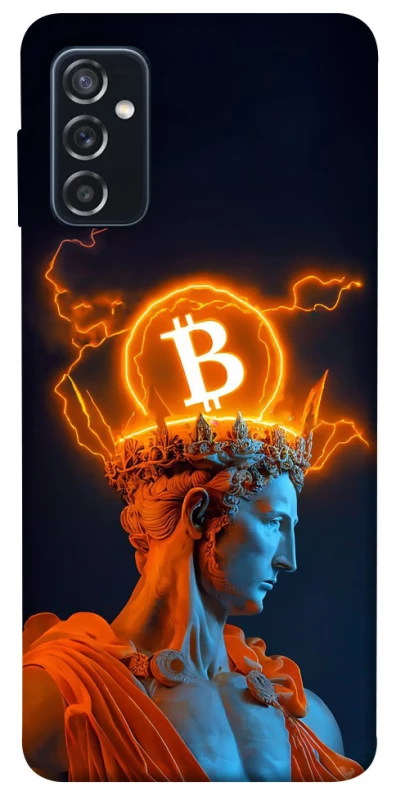 Чохол на Samsung Galaxy M52 Bitcoin God фото 1 з 1