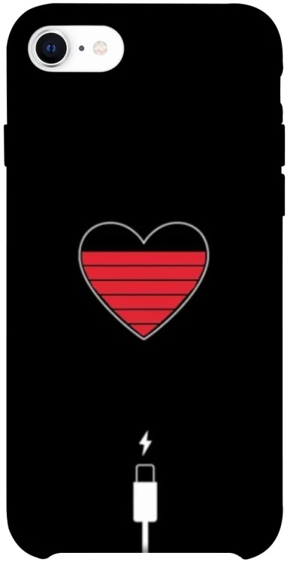 Чехол на Apple iPhone SE (2020) Charge your heart фото 1 из 1