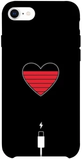 Чехол на Apple iPhone SE (2020) Charge your heart фото 1 из 1