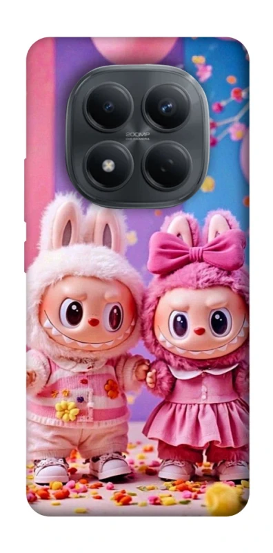 Чохол на Xiaomi Redmi Note 15 Pro 4G Labubu twins ver.2 фото 1 з 1