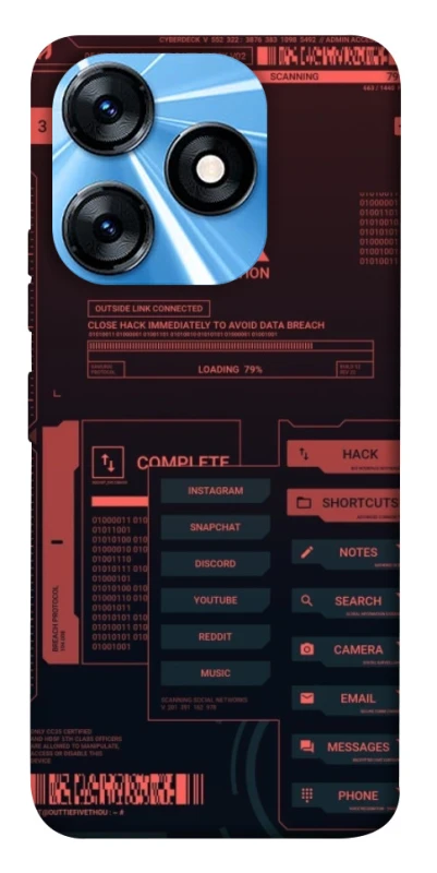 Чехол на TECNO Spark 10 Attention фото 1 из 1