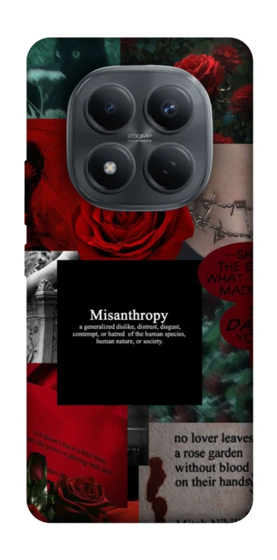 Чохол на Xiaomi Redmi Note 15 Pro 4G Misanthropy фото 1 з 1