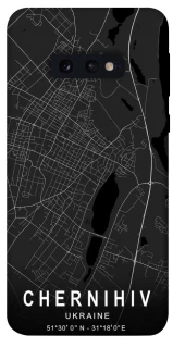 Чохол на Samsung Galaxy S10e Chernihiv map фото 1 з 1