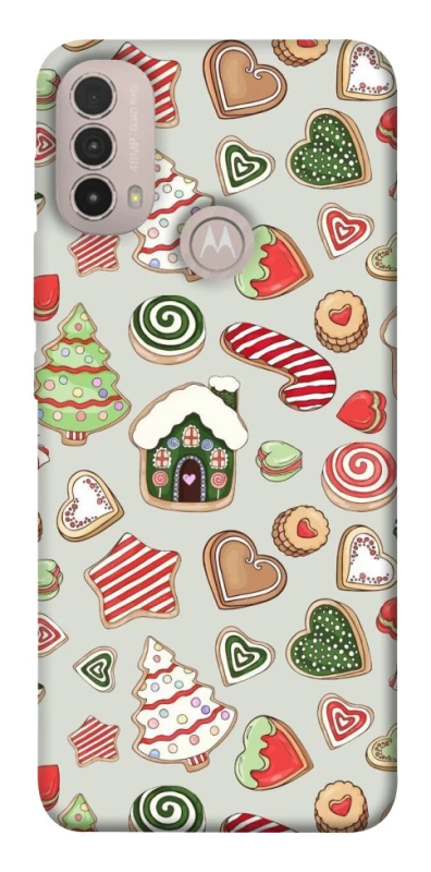 Чохол на Motorola Moto E40 Новорічний v7 фото 1 з 1