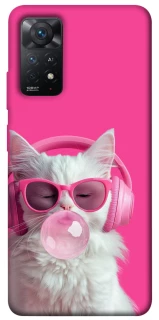 Чехол на Xiaomi Redmi Note 12 Pro 4G Pink kitty фото 1 из 1