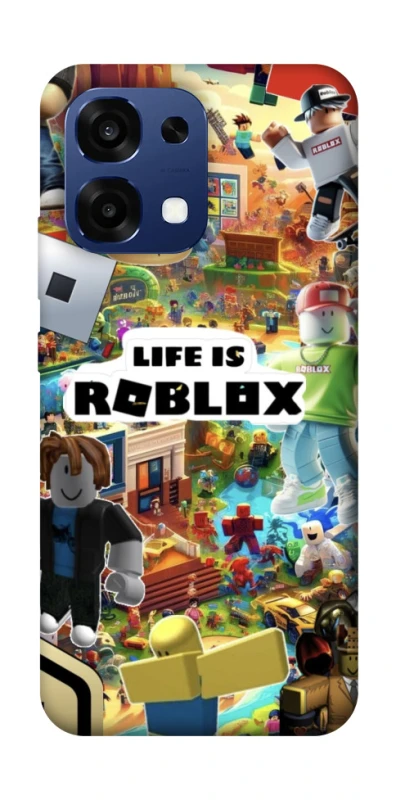 Чохол на Oppo A6 Pro 4G/5G Life is Roblox фото 1 з 2