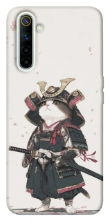 Чохол на Realme 6 Samurai Cat Warrior фото 1 з 1