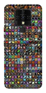 Чохол на TECNO Camon 16 SE Inventory menu ver.1 фото 1 з 1