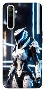 Чехол на Realme 6 Cyber space girl ver.6 фото 1 из 1