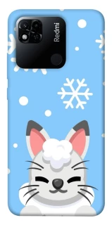 Чохол на Xiaomi Redmi 10A Adopt Me Snow Kitty Smile фото 1 з 1