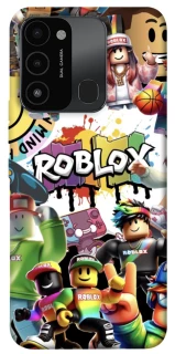 Чехол на TECNO Spark 8C Roblox Characters Collage фото 1 из 1