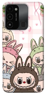 Чехол на TECNO Spark 8C All Labubu 2 фото 1 из 1