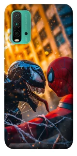 Чохол на Xiaomi Redmi Note 9 4G / Redmi 9 Power Venom vs Spiderman фото 1 з 1