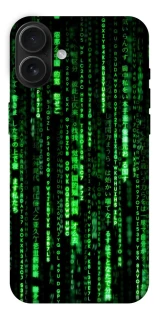 Чехол на Apple iPhone 16 Plus Matrix Code фото 1 Чехол на Apple iPhone 16 Plus Matrix Code фото 1 из 1