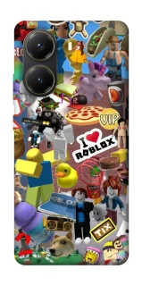 Чехол на Xiaomi Poco X7 Pro Roblox collage ver.5 фото 1 из 1