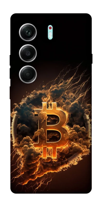 Чехол на Tecno Camon 40 Pro 5G Smoky Bitcoin фото 1 из 1