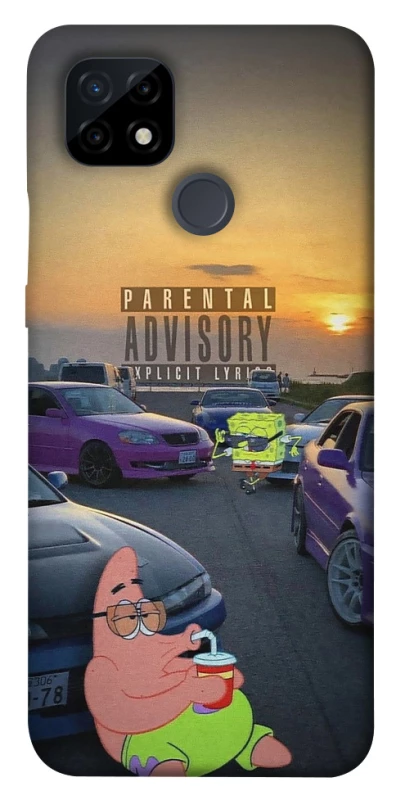 Чохол на Realme C21 Патрік на перегонах фото 1 з 1