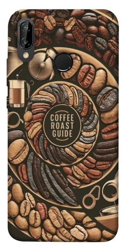 Чехол на Huawei P20 Lite Coffee roast guide фото 1 из 1