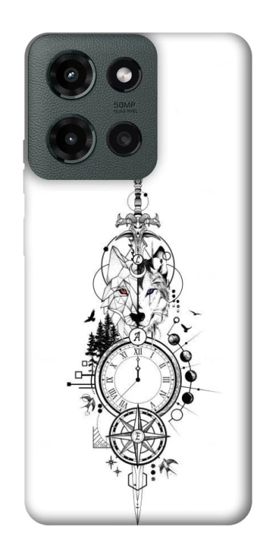 Чехол на Motorola Moto G Power (2025) Tattoo ver.8 фото 1 из 1