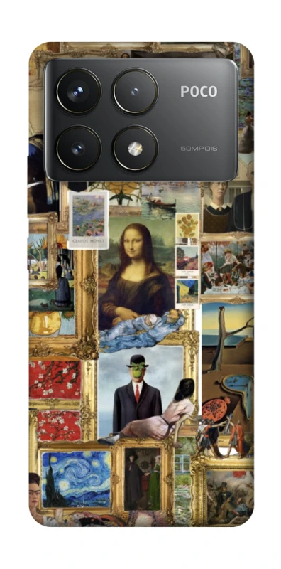 Чохол на Xiaomi Poco F6 Pro Art collage ver.9 фото 1 з 1