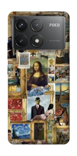 Чохол на Xiaomi Poco F6 Pro Art collage ver.9 фото 1 з 1