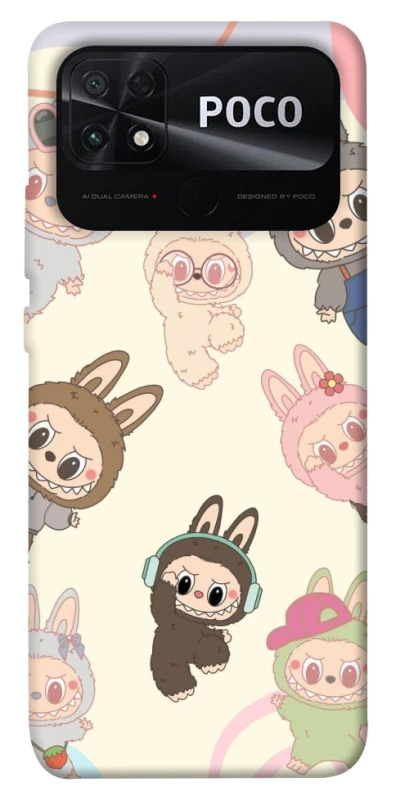 Чохол на Xiaomi Poco C40 Labubu Dance фото 1 з 1