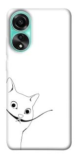 Чехол на Oppo A78 4G Кот Дали фото 1 из 1