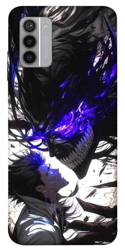 Чехол на Nokia G42 Black soul anime фото 1 из 1