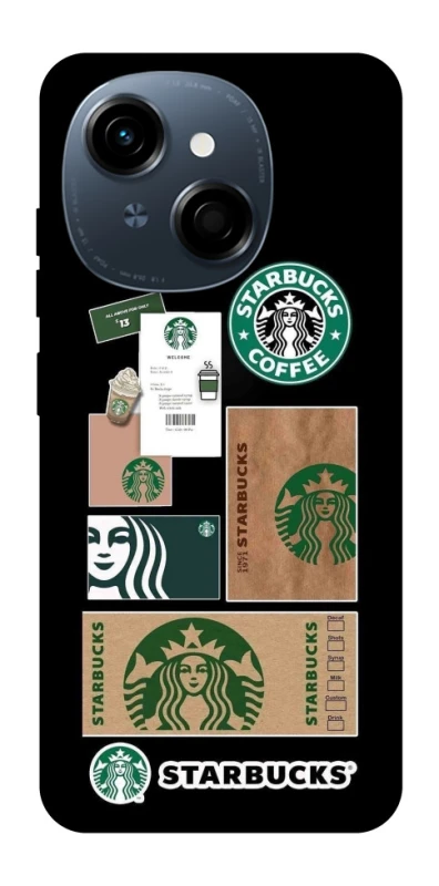 Чехол на TECNO Spark Go 1 Starbucks coffee фото 1 из 1