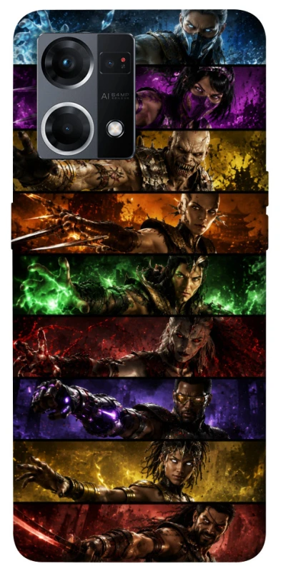 Чохол на Oppo Reno 7 4G Mortal Kombat ver.5 фото 1 з 1
