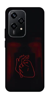 Чехол на Honor 200 Lite Красное сердце фото 1 из 1