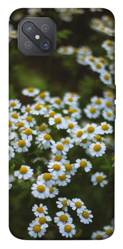 Чехол на Oppo A92s Ромашки v13 фото 1 из 1