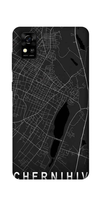 Чохол на ZTE Blade A31 Chernihiv map фото 1 з 1