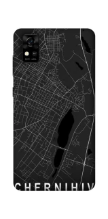 Чохол на ZTE Blade A31 Chernihiv map фото 1 з 1