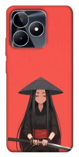 Чехол на Realme C53 Red samurai фото 1 из 1