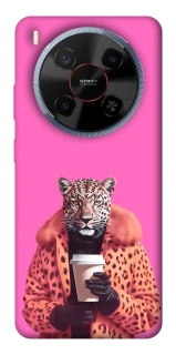 Чохол на ZTE Blade V70 Max Леопард з кавою фото 1 з 1