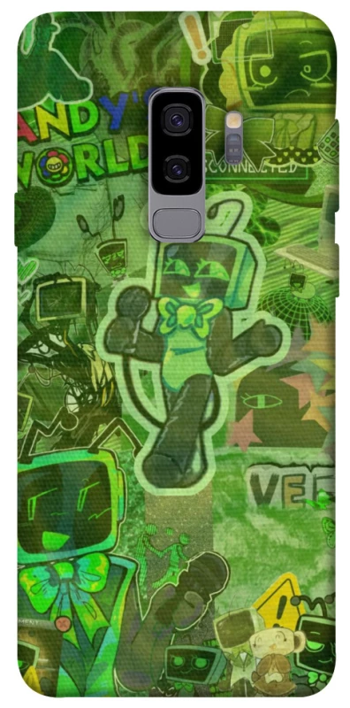 Чохол на Samsung Galaxy S9+ Dandysworld tv green theme фото 1 з 1