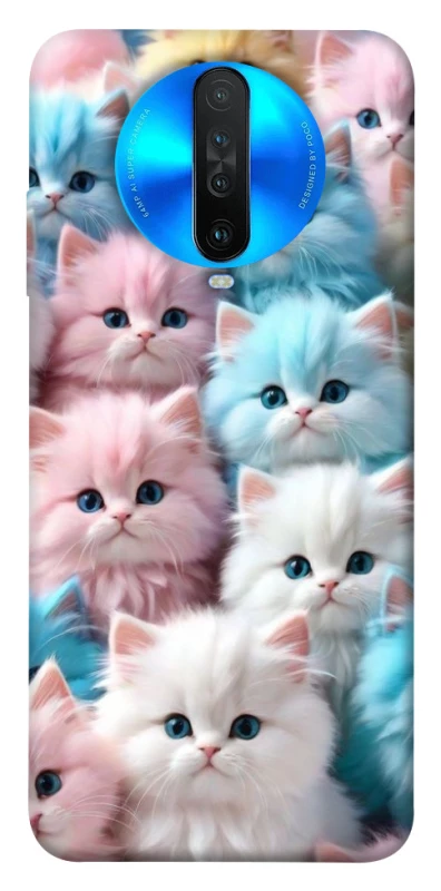 Чехол на Xiaomi Redmi K30 Kittie Love фото 1 из 1
