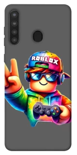 Чехол на Samsung Galaxy A21 Roblox Gamer Peace фото 1 из 1