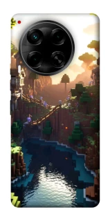 Чехол на TECNO Camon 30 (CL6) Minecraft sunset фото 1 из 1