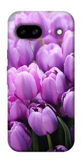 Чохол на Google Pixel 8a Фіолетові тюльпани фото 1 з 1