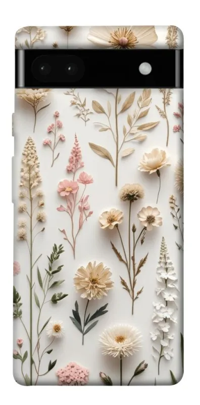 Чехол на Google Pixel 6a Floral design ver.1 фото 1 из 1