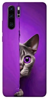 Чохол на Huawei P30 Pro Кіт-підглядач фото 1 з 1