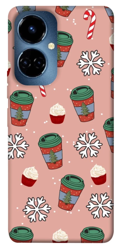 Чохол на TECNO Camon 19 Pro Новорічний v38 фото 1 з 1