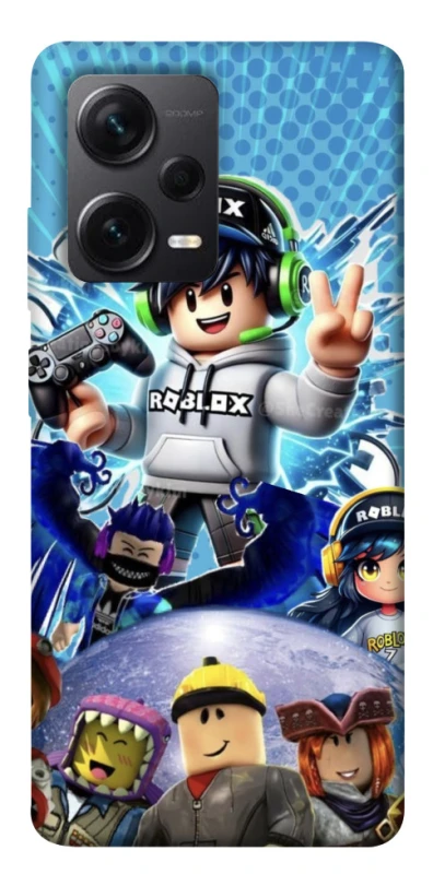 Чехол на Xiaomi Redmi Note 12 Pro+ 5G Roblox collage ver.3 фото 1 из 1