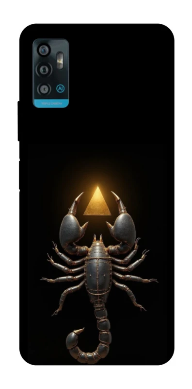Чехол на ZTE Blade A71 Scorpio with Golden Triangle фото 1 из 1