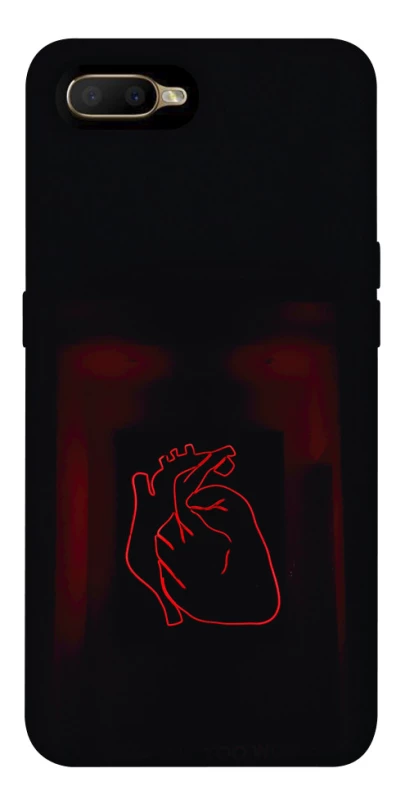 Чохол на OPPO A5 / A3S / AX5 / R15-NEO Червоне серце фото 1 з 1