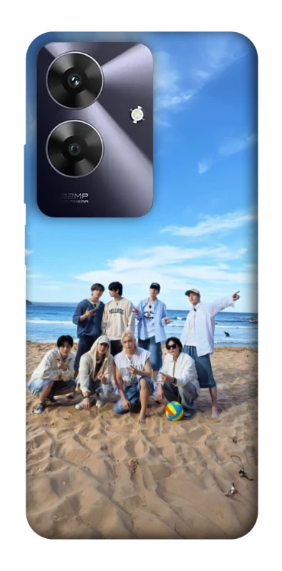 Чехол на Realme Note 60 Stray Kids All In One Frame фото 1 из 1